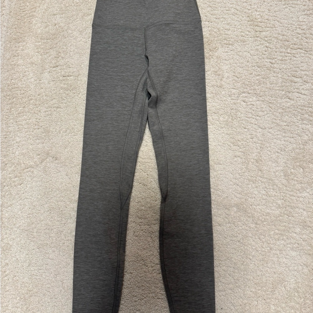 Lululemon Gray align Leggings size 0